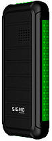 Телефон Sigma X-Style 18 Track Black-Green Гарантія 12 місяців, фото 2