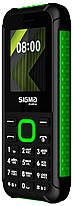 Телефон Sigma X-Style 18 Track Black-Green Гарантія 12 місяців, фото 3