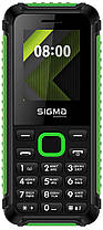 Телефон Sigma X-Style 18 Track Black-Green Гарантія 12 місяців, фото 3