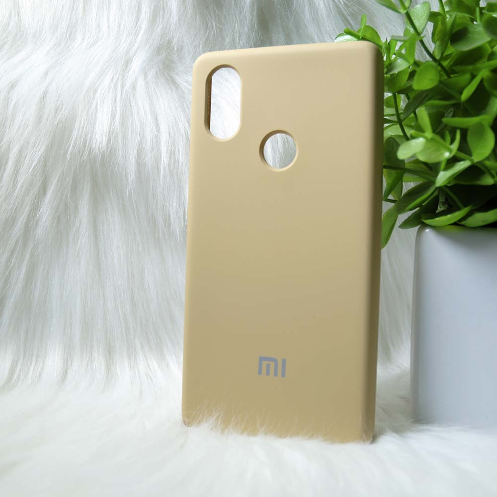 Силіконовий чохол Original Silicone case Xiaomi Mi8 SE Gold (золотий)