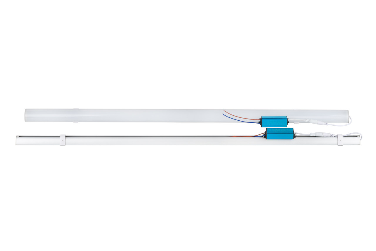 Світлодіодний лінійний led світильник LEDTech 36 вт 200 см 4320 Lm білий 6000 K (1 рік гарантії)