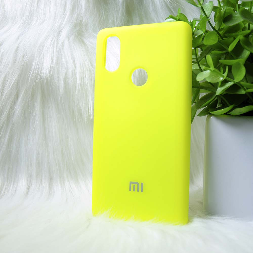 Силіконовий чохол Original Silicone case Xiaomi Mi8 SE Lime (жовтий)