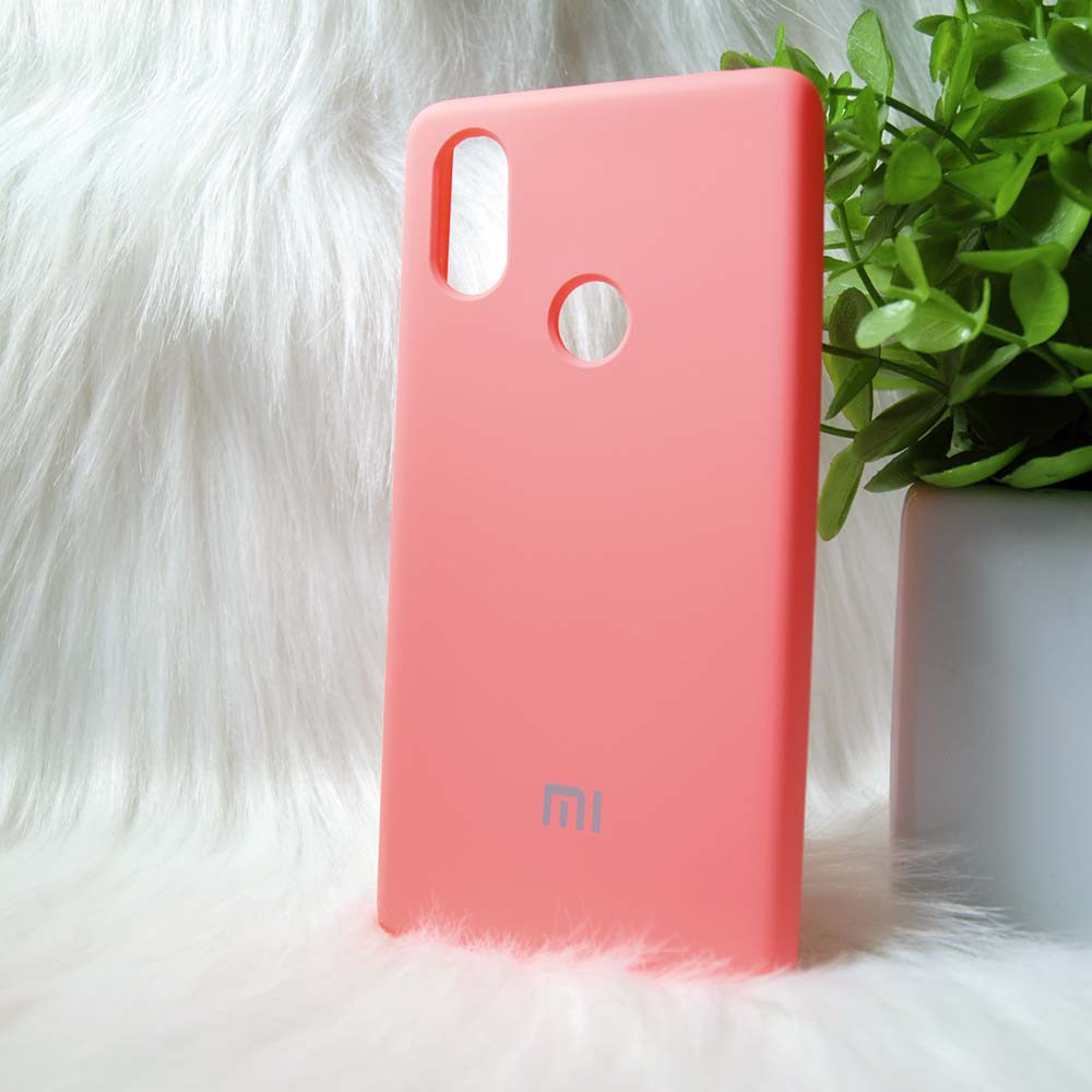 Силіконовий чохол Original Silicone case Xiaomi Mi8 SE Pink (рожевий)