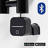 Сушарка для рушників електрична Zehnder Virando з програмованим нагрівачем NEX 786 x 500 мм, чорний, фото 6