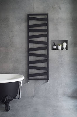 Німецький Сушарка для рушників водяний Zehnder Kazeane, колір: чорний арт. RB-130-050