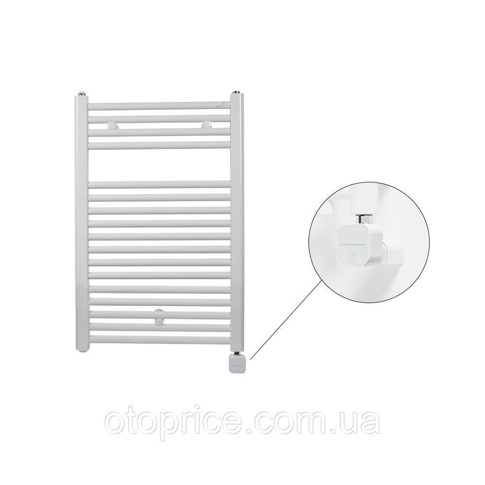 Сушарка для рушників електрична Zehnder Virando з програмованим нагрівачем NEX 786 x 500 мм білий, фото 1