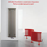 Zehnder Charleston Радіатор горизонтального центрального опалення 1196 x 592 x 62 БІЛИЙ 10-12 кв., фото 10