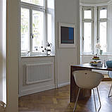 Zehnder Charleston Радіатор горизонтального центрального опалення 1196 x 592 x 62 БІЛИЙ 10-12 кв., фото 6