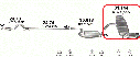Глушник Audi A3 Sportback 1.4 TFSi 2007 - 2012 рр, фото 3