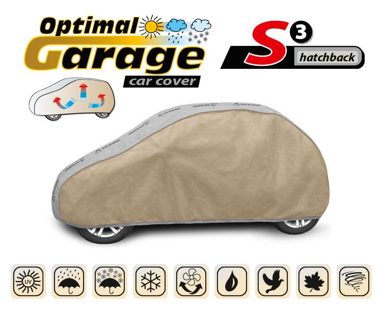 Тент для автомобіля Optimal Garage розмір S3 Hatchback