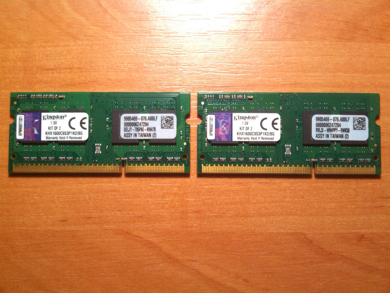 Пара HyperX DDR3 8GB 1600MHz PC3-12800 під Intel та AMD Гарантія!