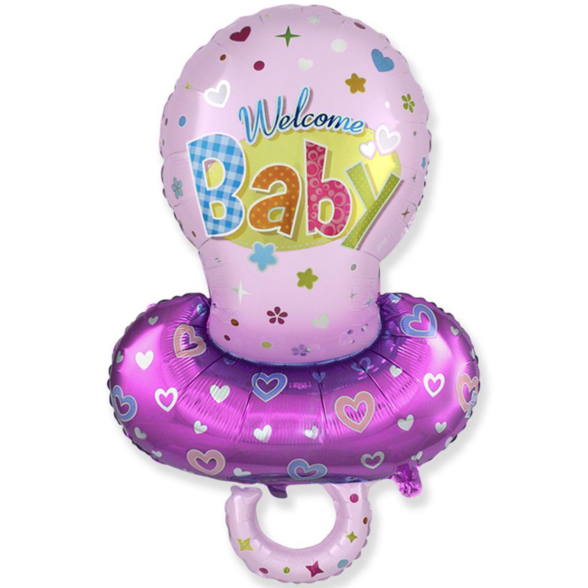 Міні-фігура FLEXMETAL-ФМ 009 Соска Welcome Baby рожева