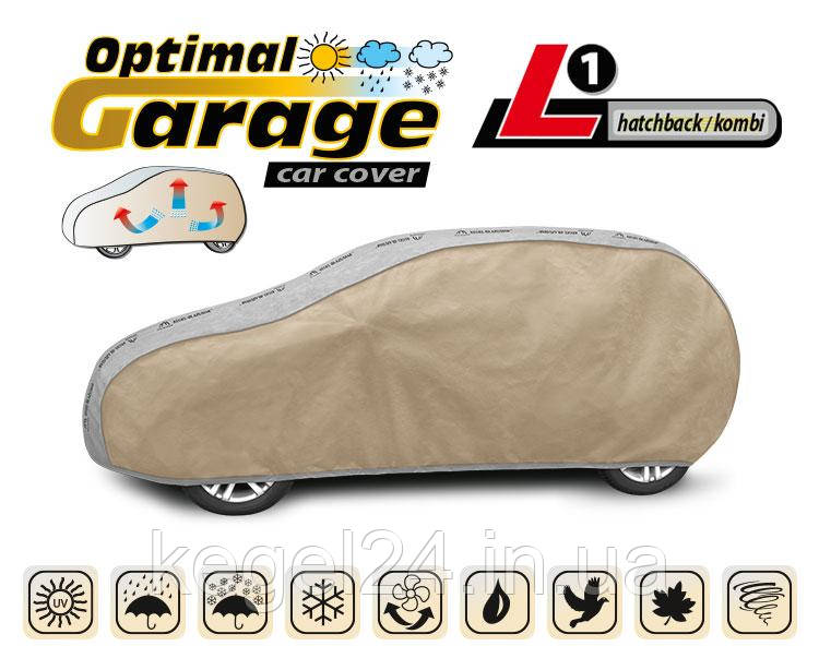 Тент для автомобіля Optimal Garage розмір L1 Hatchback