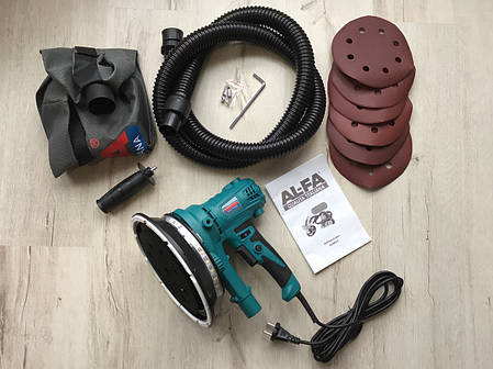 ✔️ Шліфувальна машина для стін і стель AL-FA ALDWS15 | 1500W, фото 2