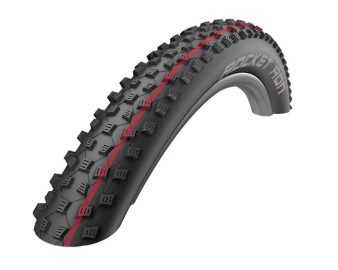 Покрышка 27.5x2.25 650B (57-584) Schwalbe ROCKET RON SnakeSkin TL-Easy Folding Evolution B/B-SK HS438 Addix Sp