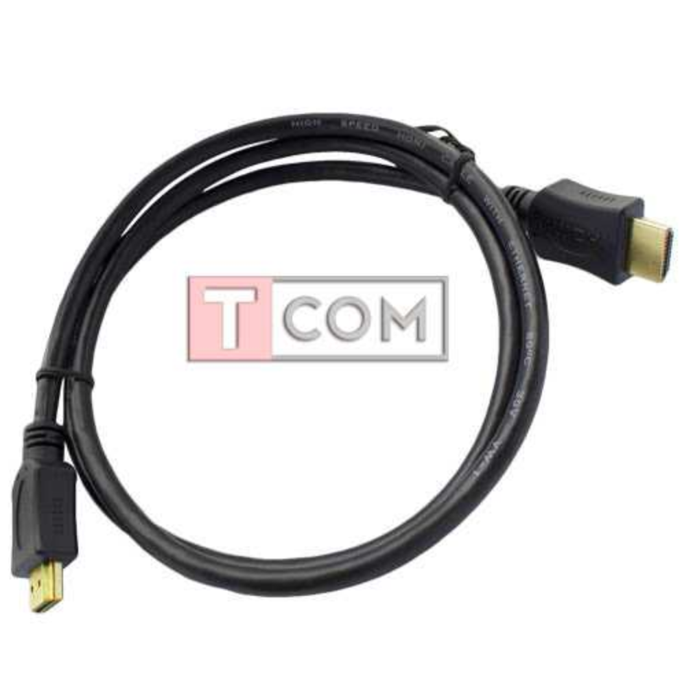 Кабель Tcom HDMI to HDMI 4K Full Hd 1080 30 AWG висока швидкість передавання даних