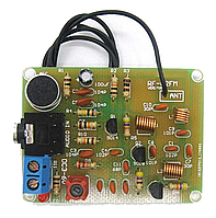 Беспроводный микрофон FM диапазон 88-108 МГц, 3 В, набор для самостоятельной сборки