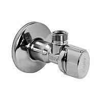 Кран приладовий 1/2 "х 3/8" хромований Tiemme Made in Italy (кутовий вентильний), фото 1