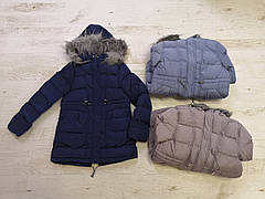 Зимова куртка-пальто на дівчинку оптом, Glo-story, в залишку 146/152,170 рр