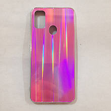 Чехол Samsung M21/M30s Holografic Pink