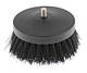 SGCB SGGD235 Pneumatic Carpet Brush Black — Щітка-насадка на дриль для чищення текстилю жорстка, чорна 90 мм, фото 2