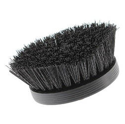 SGCB SGGD235 Pneumatic Carpet Brush Black — Щітка-насадка на дриль для чищення текстилю жорстка, чорна 90 мм