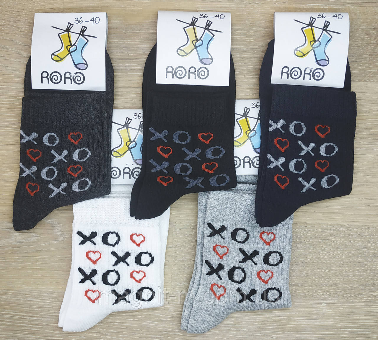 Молодіжні шкарпетки "RORO". Хо-Хо. №298/1