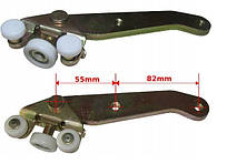 VW T4 90-04 нижній ролик (довжина лапка) правої рухомої двері.