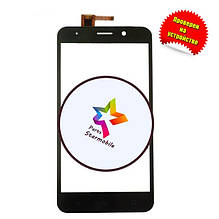 Сенсор (тачскрін) Ergo A556 Blaze чорний XY7257-DJ92-V0 (перевірений на пристрої)