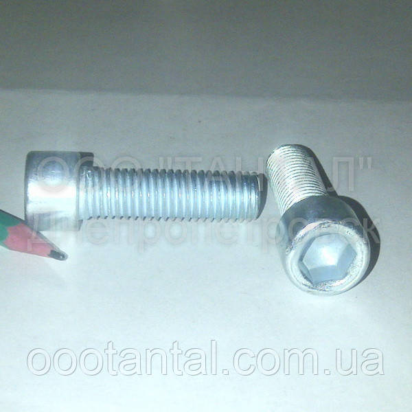 Винт М12х40 шестигранный шлиц ГОСТ 11738-84 (DIN 912, ISO 4762) оцинкованный с цилиндрической головкой - фото 4 - id-p1137845906