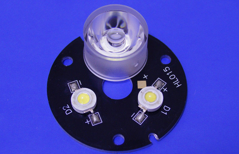 Лінза для світлодіода LED Lens 1-3W 5° з тримачем 20 mm