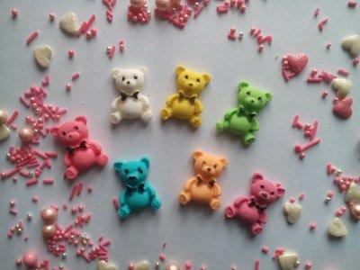 Сахарные медвежата для украшения кондитерских изделий - фото 1 - id-p1138300924