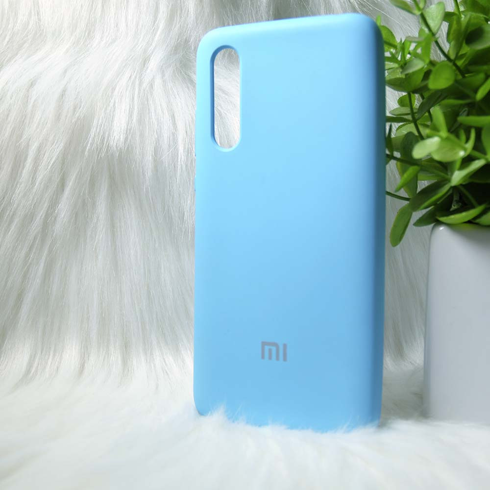 Силіконовий чохол Original Silicone case Xiaomi Mi9 Blue (синій)