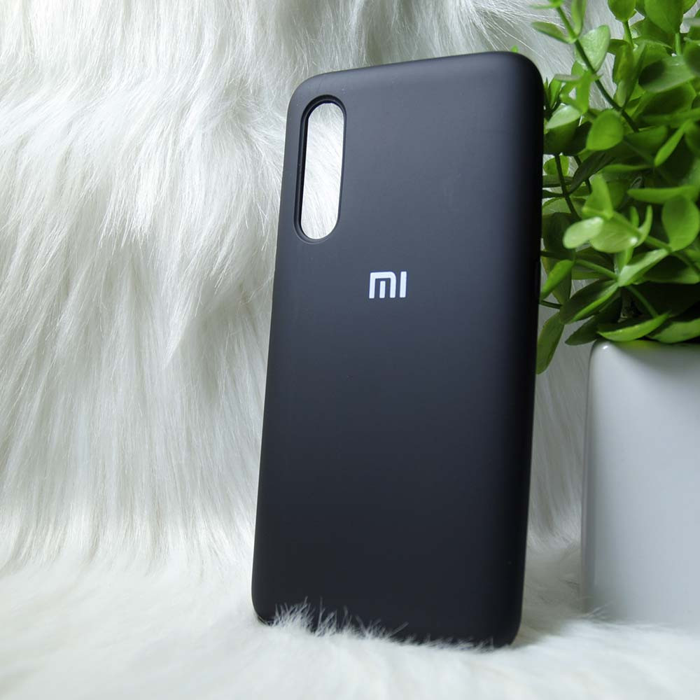 Силіконовий чохол Original Silicone case Xiaomi Mi9 Black (чорний)