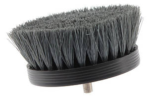 SGCB SGGD236 Pneumatic Carpet Brush Grey — щітка-насадка на дриль для чищення текстилю середня, сіра 90 мм