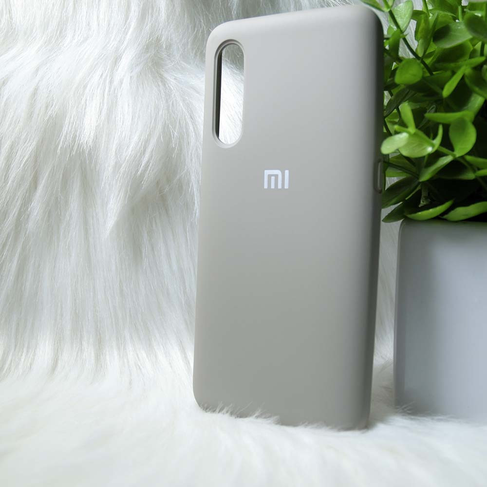 Силіконовий чохол Original Silicone case Xiaomi Mi9 Grey (сірий)