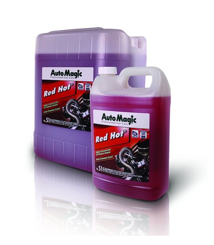 AUTO MAGIC RED HOT 51 - потужний багатофункціональний очищувач 3.75 л.