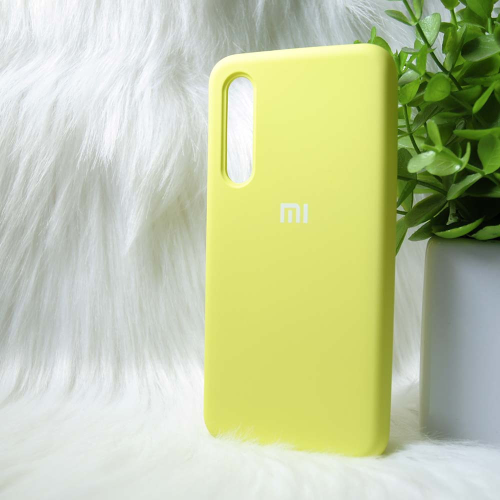 Силіконовий чохол Original Silicone case Xiaomi Mi9 SE Yellow (жовтий)