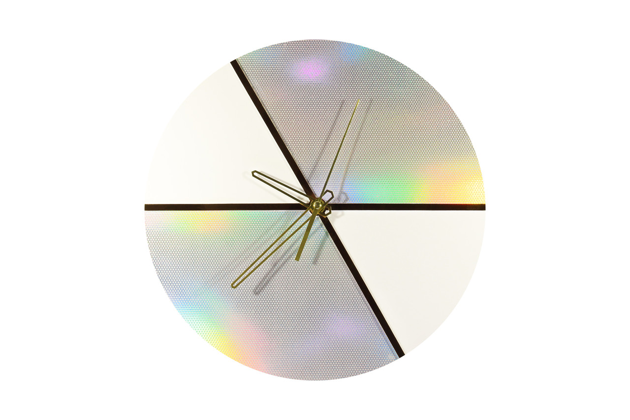 Годинник настінний з безшумним кварцовим механізмом WAW Deco "Квоте Хамелеон 3-5 / Hameleon 3-5", фото 1