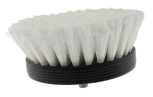 SGCB SGGD237 Pneumatic Carpet Brush White — щітка-насадка на дриль для чищення текстилю м'яка, біла 90 мм
