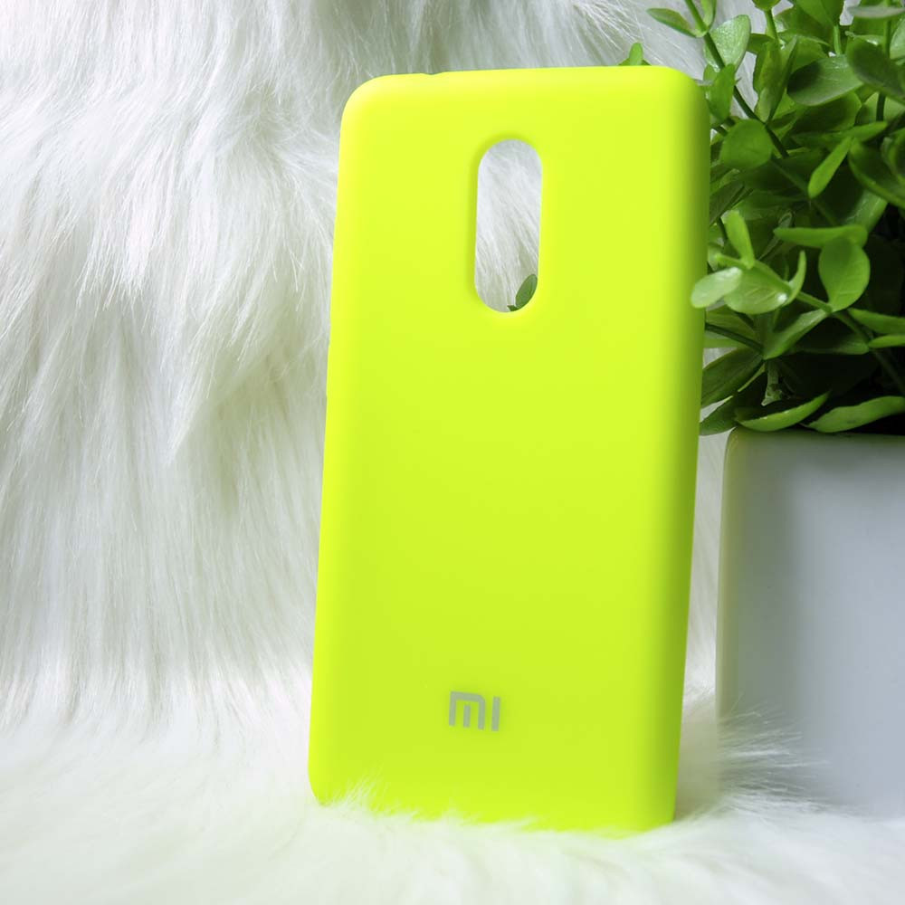 Силіконовий чохол Original Silicone case Xiaomi Redmi 5 Lime (лайм)