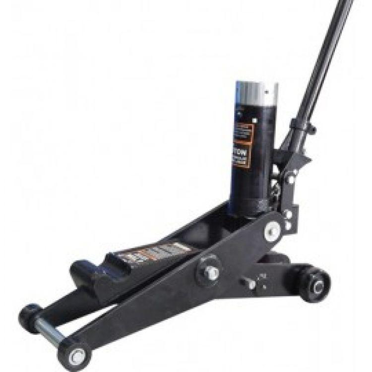 Домкрат підкатний ножичний з двома рівнями підхоплення, 4/5т (рівень підхоплення 70/415мм, h max 435/735мм) Forsage F-TC50001, фото 1