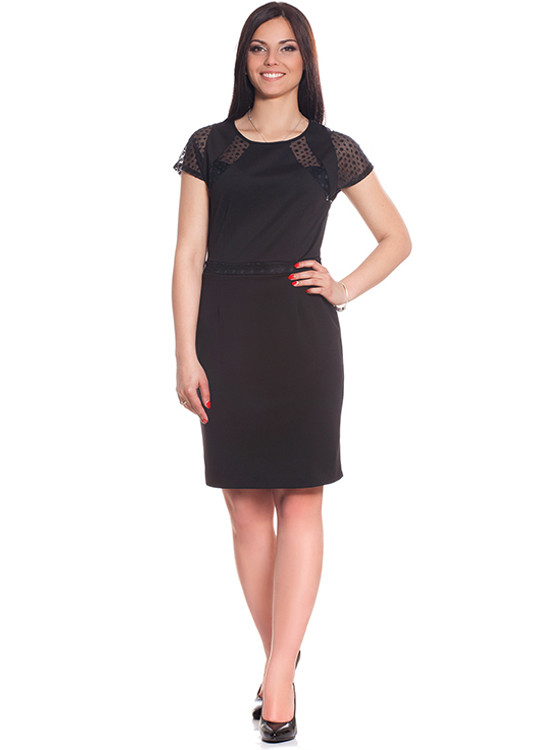 Жіноче плаття з коротким рукавом (XS-XL у кольорах)