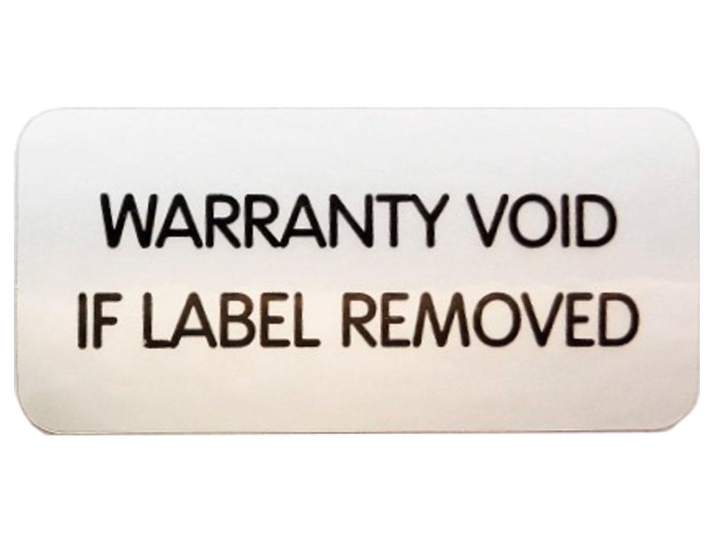 Гарантійні стикери Warranty void лист 24 шт.