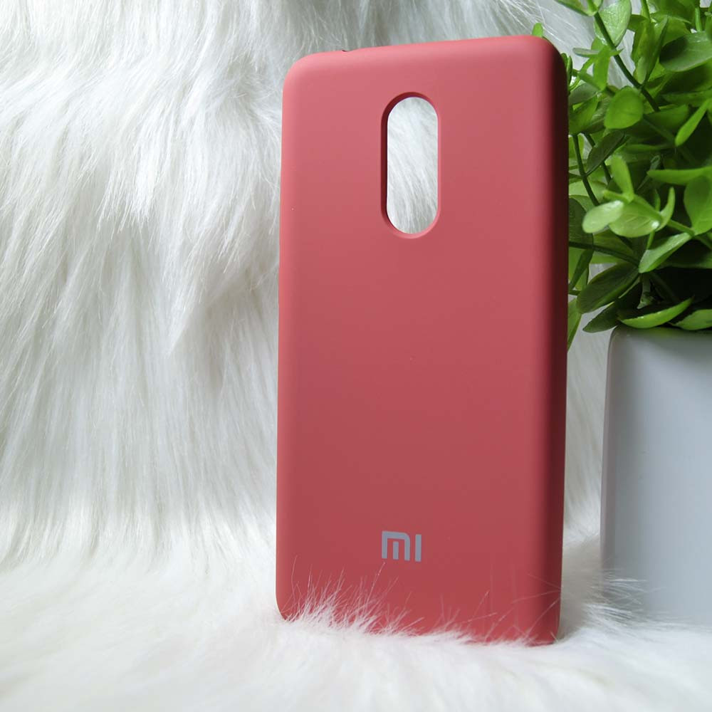 Силіконовий чохол Original Silicone case Xiaomi Redmi 5 Rose red (червоний)