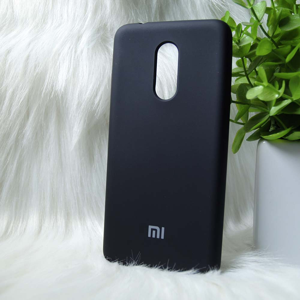Силіконовий чохол Original Silicone case Xiaomi Redmi 5 Black (чорний)