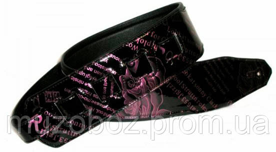 Гитарный ремень Dior D0836 чёрный - фото 1 - id-p1138302498