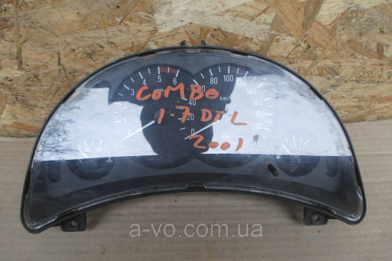 Щиток панель приладів Opel Corsa C Combo D 1.7 D, 09166808FB, фото 1