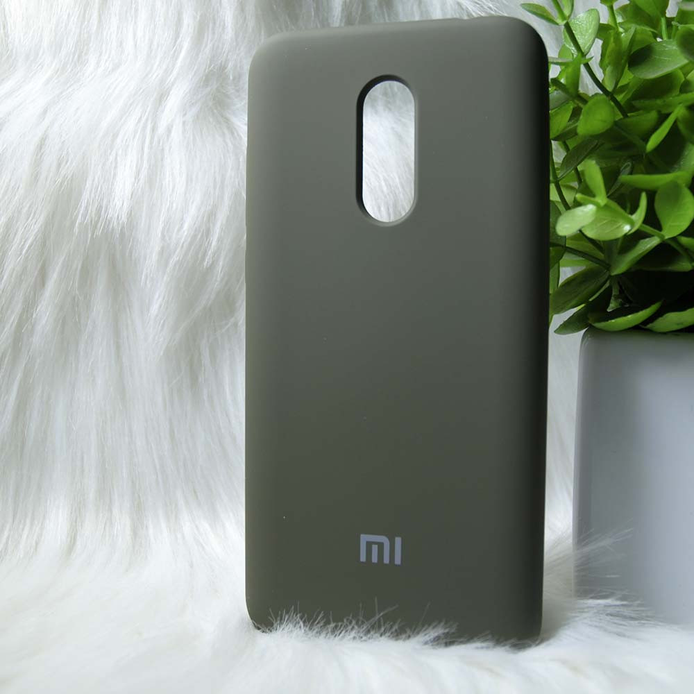 Силіконовий чохол Original Silicone case Xiaomi Redmi 5 Plus Olive (оливковий)