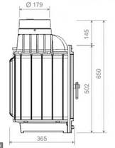 Кимінна топка NORDFLAM ETNA Чавунна топка 🔥14 кВт офіційна гарантія від виробника, фото 4